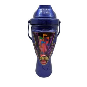 Purple Collectible Souvenir Six Flags Amusement Park Drink Cup 2018